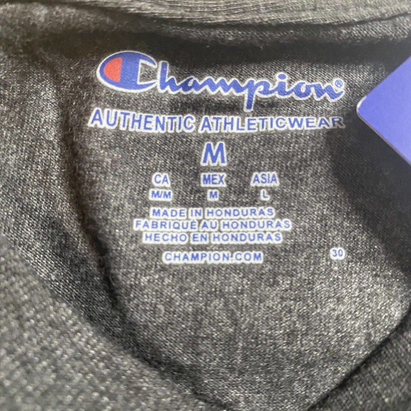 Champion Grambling State Tigers Logo TShirt Men’s M Charcoal Gray NWT - Picture 5 of 10